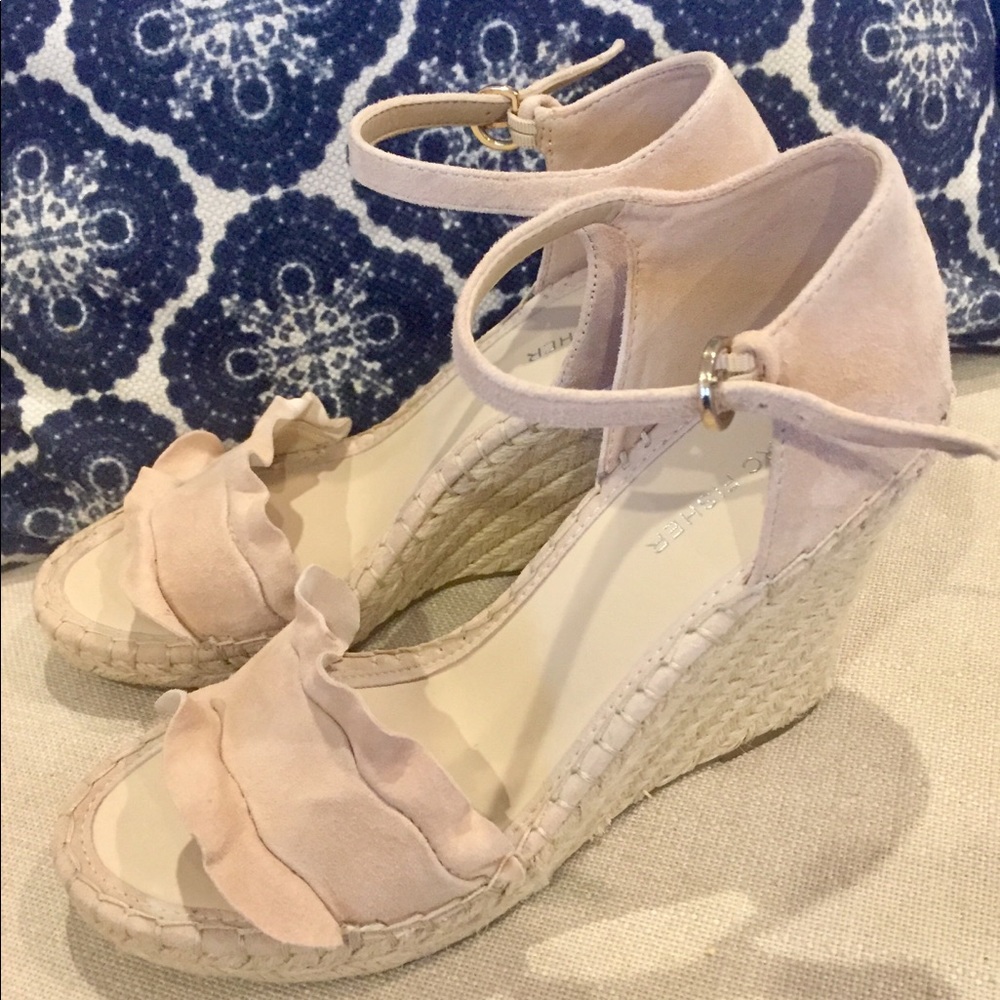 Marc Fisher suede Espadrilles